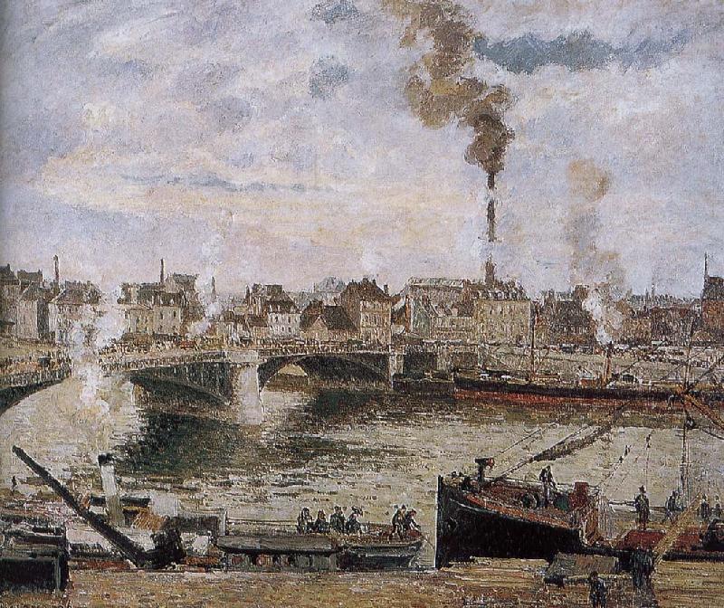 Camille Pissarro Bridge oil painting image